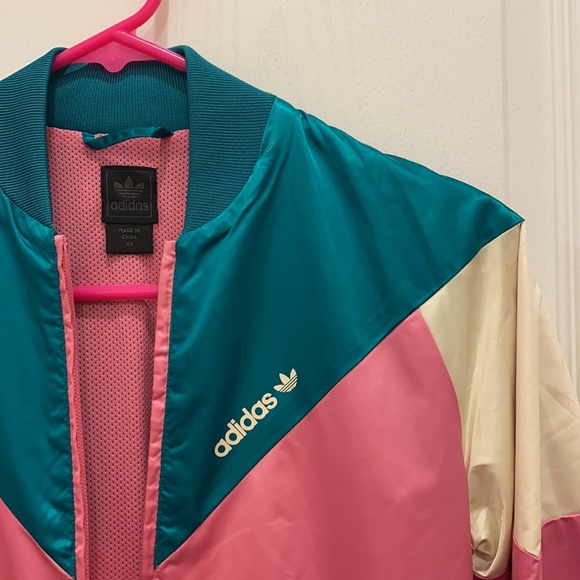 Vintage adidas bomber jacket satin XS - Picture 5 of 7